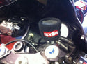 Aprilia Black Motorcycle Front & Rear Brake Master Cylinder Shrouds Socks Cover MBB