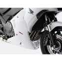 Fits Honda CBF1000  Aug 10-2016  Fairing Lowers Matt Black with Silver Mesh RRP £331