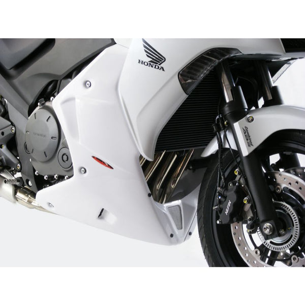 Fits Honda CBF1000  Aug 10-2016  Fairing Lowers Matt Black with Silver Mesh RRP £331