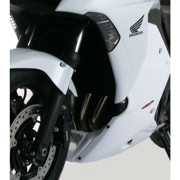 Fits Honda CBF1000  Aug 10-2016  Fairing Lowers Matt Black with Silver Mesh RRP £331