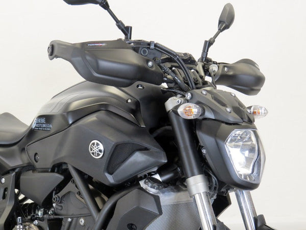Yamaha XSR700     22-2024  Matt Black Handguard/Wind Deflectors Powerbronze