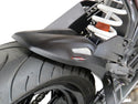 KTM RC125 & RC390  15-2023 Carbon Look & Silver Mesh Rear Hugger by Powerbronze