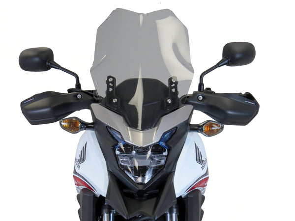 Fits Honda CB500X   16-2023 Dark Tint  500mm Flip/Tall SCREEN Powerbronze.