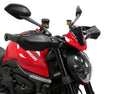 Ducati Monster 950 Plus   21-2023 Airflow Dark Tint DOUBLE BUBBLE SCREEN by Powerbronze