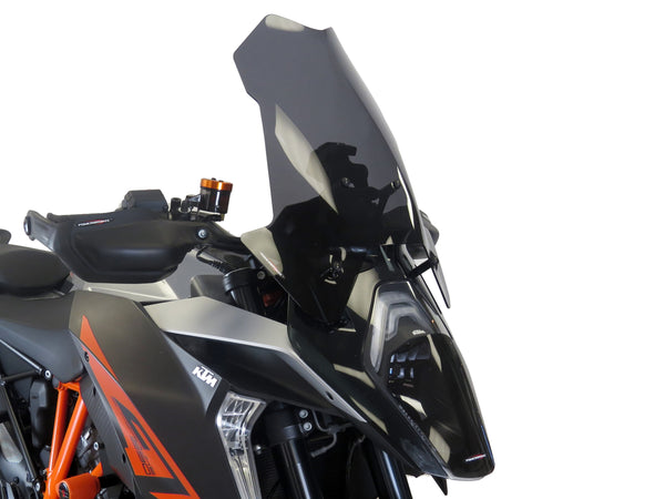 KTM 1290 Super Duke GT 16-17 Light Tint (450mm high) Flip/Tall SCREEN Powerbronze..