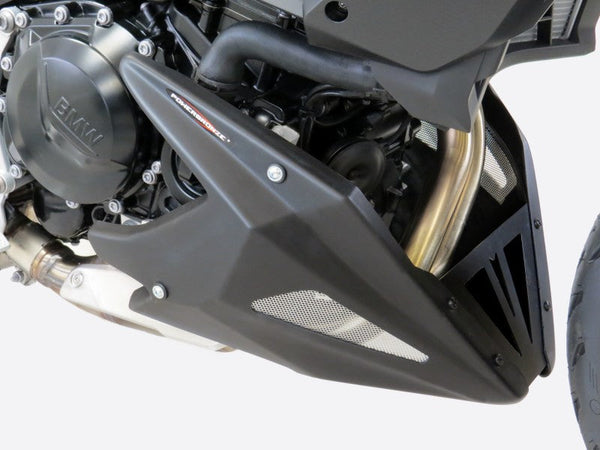 BMW F900XR    20-2025  Belly Pan Carbon Look & Silver Mesh  Powerbronze