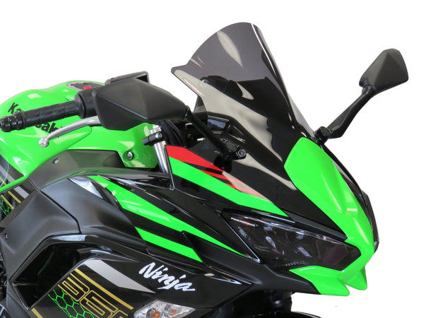 Kawasaki Ninja 650  20-2023  Airflow Light Tint DOUBLE BUBBLE SCREEN by Powerbronze.