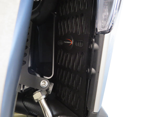 Ducati Multistrada V4  2021-2026 Gloss Black Plastic Rad Cooler Grill by Powerbronze