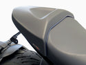 Triumph Trident 660  21-2025  Gloss Black & Silver Mesh Seat Cowl Seat Hump Powerbronze RRP £90