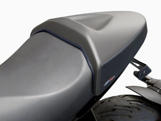 Triumph Trident 660  21-2025  Carbon Look & Silver Mesh Seat Cowl Seat Hump Powerbronze RRP £90