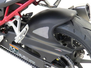 Honda  CB750 Hornet  2023 >  Carbon Look & Silver Mesh Rear Hugger  Powerbronze
