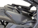 Triumph Tiger 660 Sport  22 > Gloss Black & Silver Mesh Rear Hugger by Powerbronze