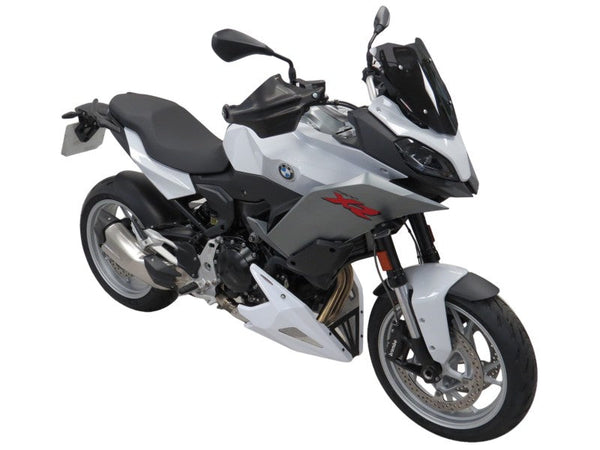 BMW F900XR  20-2025 Belly Pan Gloss Black & Silver Mesh  Powerbronze