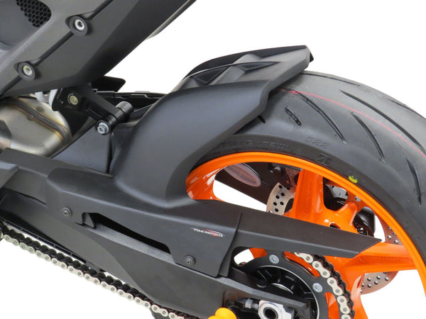 KTM  990 Duke  24-2025 Matt Black Rear Hugger by Powerbronze