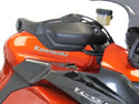 Kawasaki Ninja 1000SX 20-2025  Matt Black Handguard/Wind Deflectors Powerbronze
