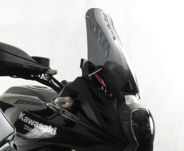 Kawasaki Versys 650   10-2014 Light Tint 370mm High Flip/Tall SCREEN Powerbronze.