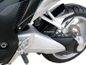 Honda VFR1200X Crosstourer 2012> Gloss Black Rear Wheel Hugger by Pyramid