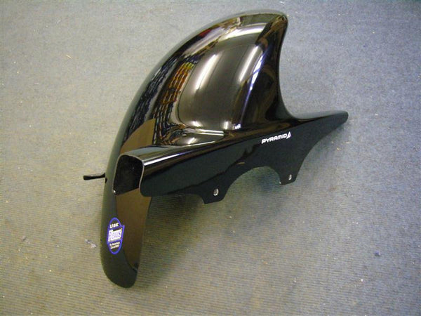 Kawasaki ZX6-R 00-2002 Gloss Black Hugger by Pyramid Plastics