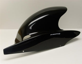 Kawasaki ZZR600 all years Gloss Black Hugger by Pyramid Plastics.