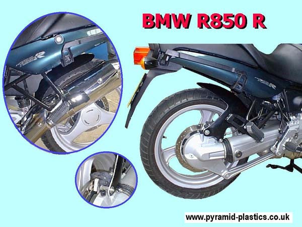 BMW R850 R 95-07 & BMW R1100 R 95-03 Gloss Black Hugger by Pyramid Plastics