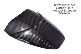 BMW S1000R 09-20 & S1000RR 09-2018 Carbon Hugger Fender Extension Stick Fit