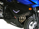 Yamaha FZ-6 Fazer S2 07-2009 Fairing Lowers Gloss Black & Silver Mesh Powerbronze