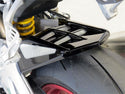 Aprilia RSV4 RF & RR 15-2020 Matt Black & Silver Mesh Rear Hugger  Powerbronze RRP £139