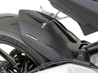 Aprilia Tuono 660  21-2023 Carbon Look & Silver Mesh Rear Hugger Powerbronze RRP £139