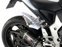Fits Honda CB1000R  08-2017  Gloss Black & Silver Mesh Rear Hugger  Powerbronze