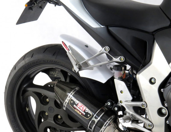 Honda CB1000R  08-2017  Carbon Look & Silver Mesh Rear Hugger  Powerbronze