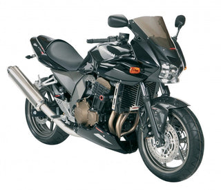 Kawasaki Z750 2007-2011 Gloss Black & Silver Mesh Rear Hugger by Powerbronze