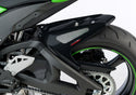 Kawasaki ZX10-R   11-2023 Carbon Look & Silver Mesh Rear Hugger by Powerbronze