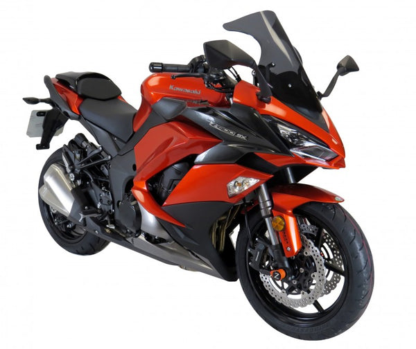 Kawasaki Ninja 1000SX  20-2024  Gloss Black & Silver Mesh Rear Hugger Powerbronze