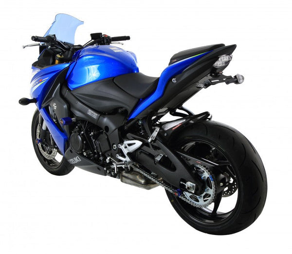 Suzuki GSX-S950  2022 > Gloss Black & Silver Mesh Rear Hugger by Powerbronze