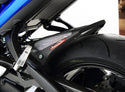 Suzuki GSX-S1000 F 2015-2021 Gloss Black & Silver Mesh Rear Hugger by Powerbronze