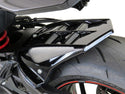 Suzuki Katana 19-2021 Gloss Black & Silver Mesh Rear Hugger by Powerbronze .