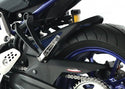 Yamaha YZF-R7  2021-2024 Rear Hugger Gloss Black & Silver Mesh by Powerbronze