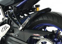 Yamaha YZF-R7  2021-2024 Rear Hugger Carbon Look & Silver Mesh by Powerbronze