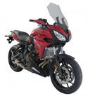 Yamaha FJ-07 Tracer 16-20 & GT 19-20 Rear Hugger by Powerbronze Gloss Black & Silver Mesh