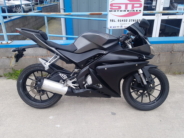 2015 Yamaha YZF-R125 12,414 miles 12 months MOT - Matte Grey