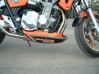 Honda CB1300  > 2007 Gloss Black GRP Belly Pan by Pyramid