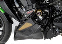 Kawasaki Z750  04-2011 Carbon Look with Gold Mesh Belly Pan by Powerbronze