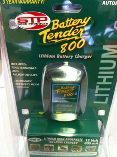 Lithium Ion Automatic battery tender charger 12V 800mA