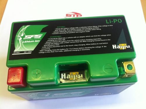 12N7-4A Replacement Lightweight Lithium Ion Battery ( LIPO9C)
