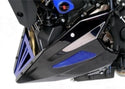 Yamaha MT-07 Tracer/GT FJ-07 Tracer/GT 16-19 Belly Pan White with Gold Mesh by Powerbronze