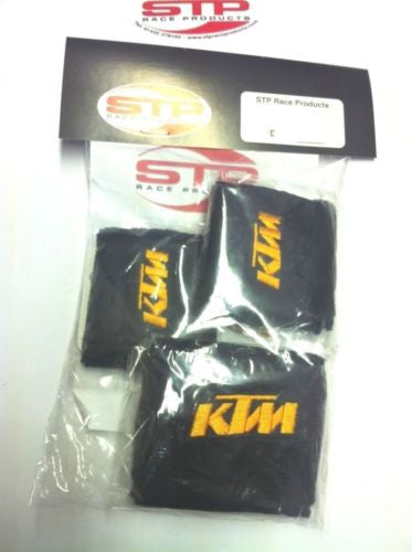 KTM RC8/R Motorcycle 2 x Brake & 1 x Clutch Reservoir Shrouds Socks Cover