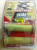 Renthal Thick Road Race Aramid Dual Compound Grips (32mm)  & Glue  G177/G101 BSB