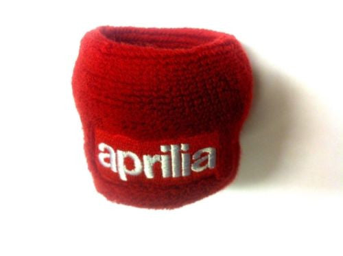 Aprilia Red Motorcycle Front & Rear Brake Master Cylinder Shrouds Socks Cover