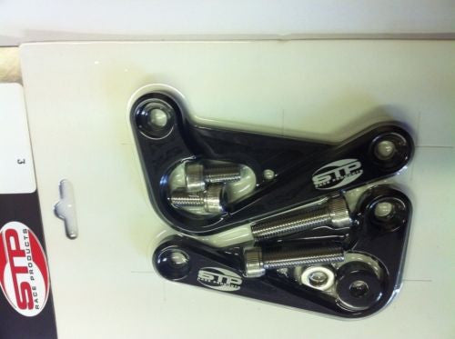 Honda CBR600RR  09-2016 Lightweight Aluminium Subframe Transport Hooks Black