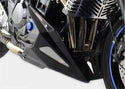 Suzuki GSF650A & 650SA Bandit 08-14 Belly Pan Matt Black & Silver Mesh by Powerbronze